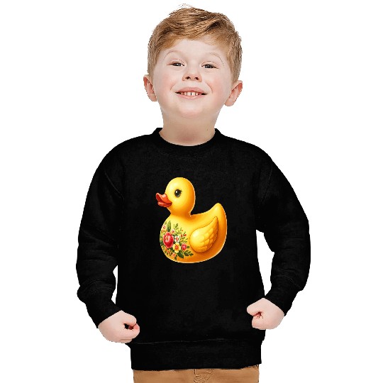 Duck Pet Ducklings Bath Duck Quacking 171 Sweatshirts