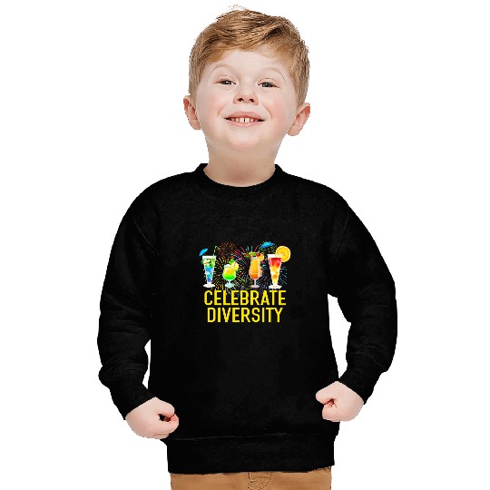 Wines Fun Celebrate Diversity Cocktail Margarita Drinking Sweatshirts