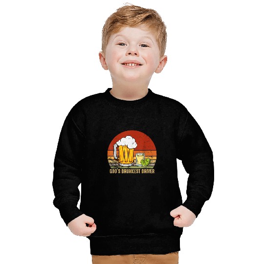 Beer Fun Gods Drunkest Driver Sweatshirts