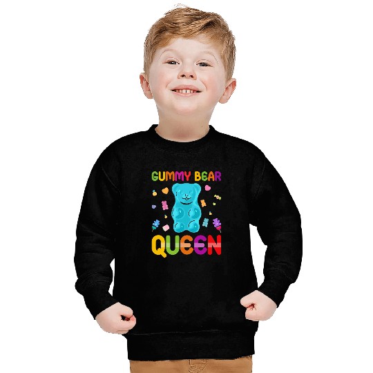 Bear Pet Gummy Bear Queen Sweet Candy Gummy Bear Queen 2 Sweatshirts