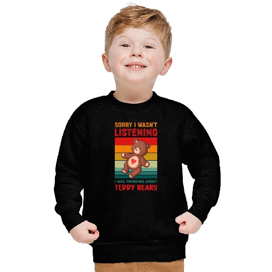Bear Pet Retro Teddy Bear vintages Sad Teddy Bears Sweatshirts