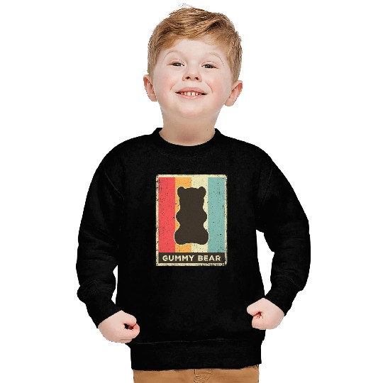 Bear Pet Gummy Bear Retro Gift 1 Sweatshirts