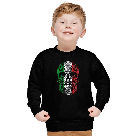 Mexican Sugar Skull Pride Calavera Day Deads Cinco De Mayo Sweatshirts