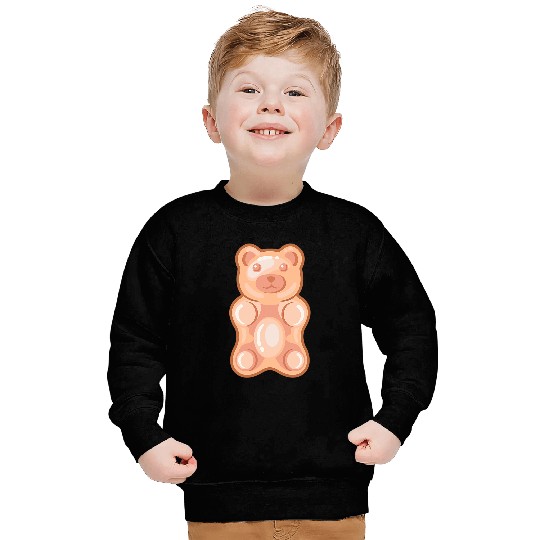 Bear Pet Clear Gummy Bear Sweatshirts