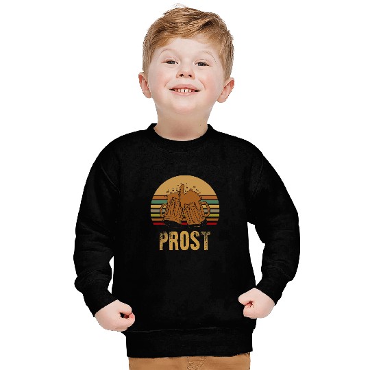 Beer Fun Prost Drinking Beer Drinker Party Bar Crawl Pub Drinking Sweatshirts