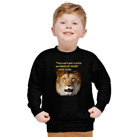 Lion Pet Peaceful Lion Kool Sweatshirts
