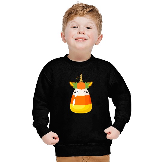 Candy Corn Funny Halloween Costume Sweatshirts