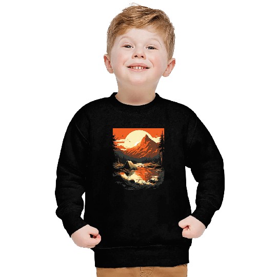 vintages Camping Nature Outdoors Wilderness Wanderlust 66 Sweatshirts