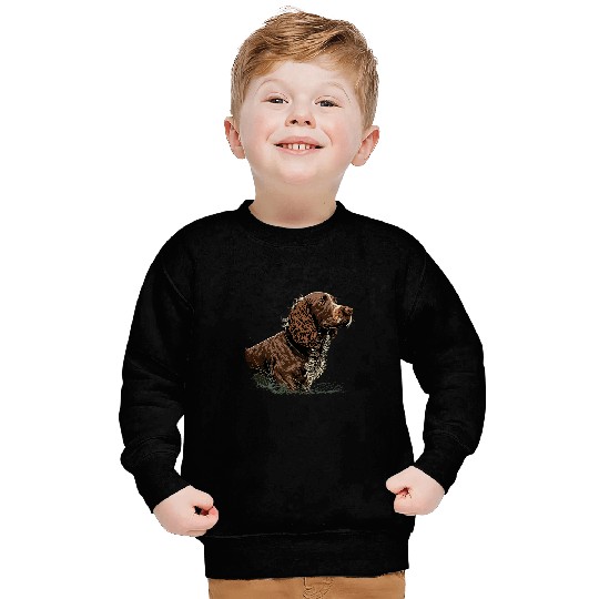 German Quail Dog Hunter Hunting Dog Sweatshirts