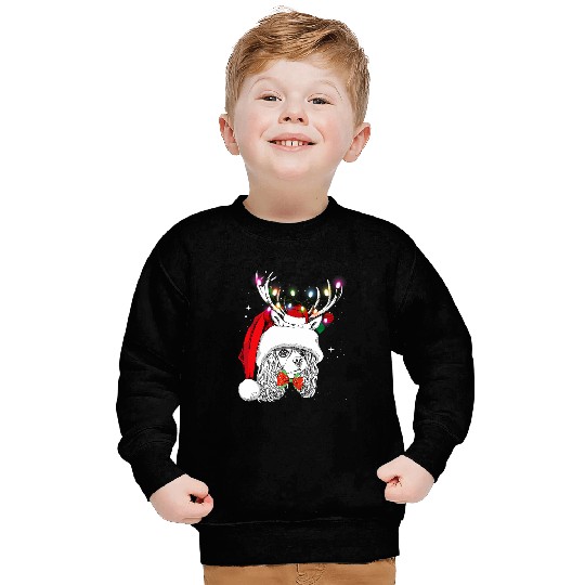 Christmas Lights Cavalier King Charles Spaniel Sweatshirts