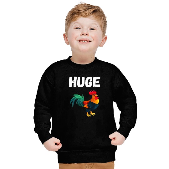 Chicken Lover Huge Rooster Cock Sweatshirts