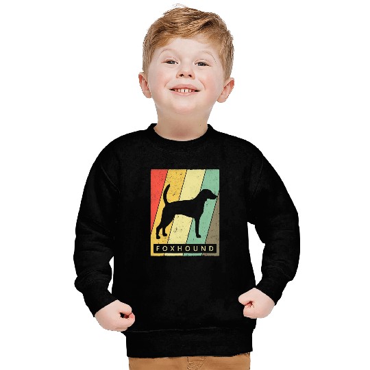 Foxhound Dog Retro Vintage Sweatshirts