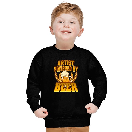 Artist Powered By Beer Sweatshirts