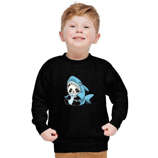 Funny Bear Adorable Baby Panda Shark 468 Cute Bears Sweatshirts