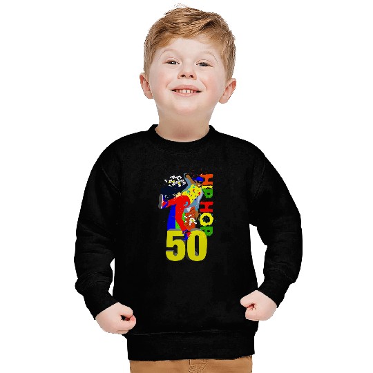 Hip Hop is 50 50th Anniversary Breakdancing Sweatshirts
