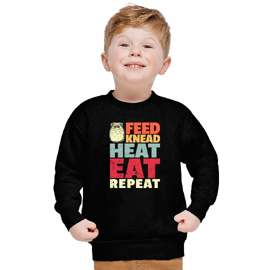 Baking Bread Sourdough Starter Bakery Sourdough Baker Sweatshirts