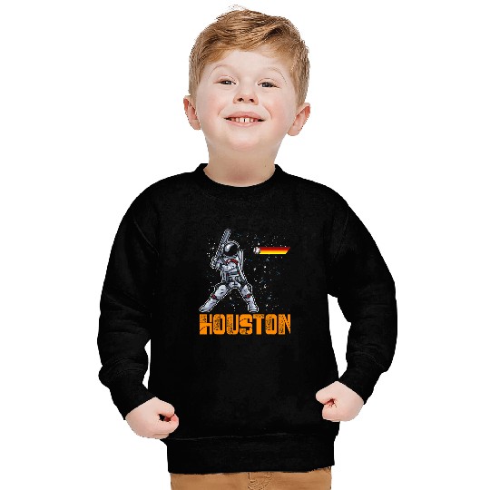 Houston Baseball a Space City Baseball and vintages Astronaut Sweatshirts