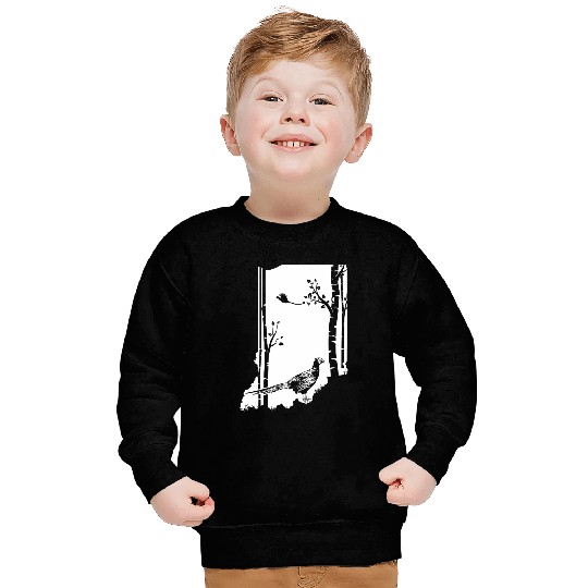 Pheasant Hunting 2indianas Map vintages Bird Hunter Sweatshirts