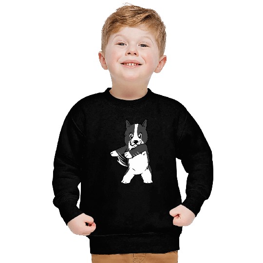 Floss Dance Border Collie Dog Sweatshirts