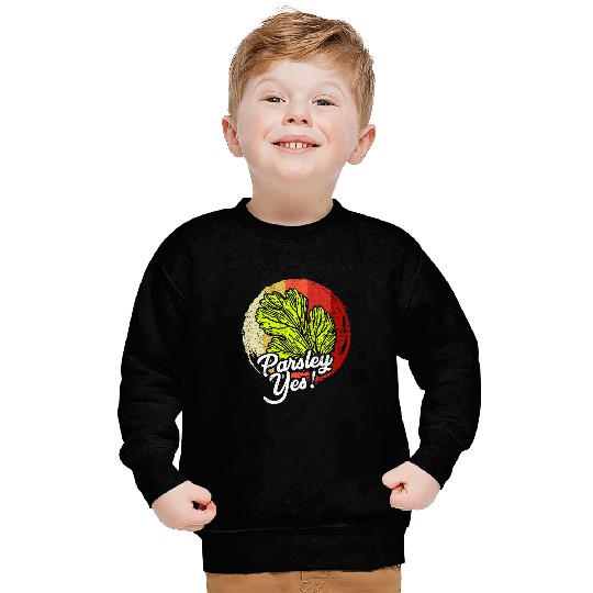 Parsley Yes Funny Vegetable Gardener 25 Sweatshirts