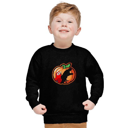 Pumpkin Parrot 2T Rexs Shadow I Greenwinged Macaw Sweatshirts