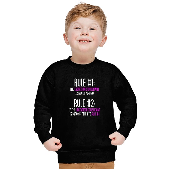 Lactation Consultant Breastfeeding Awareness 9 Sweatshirts