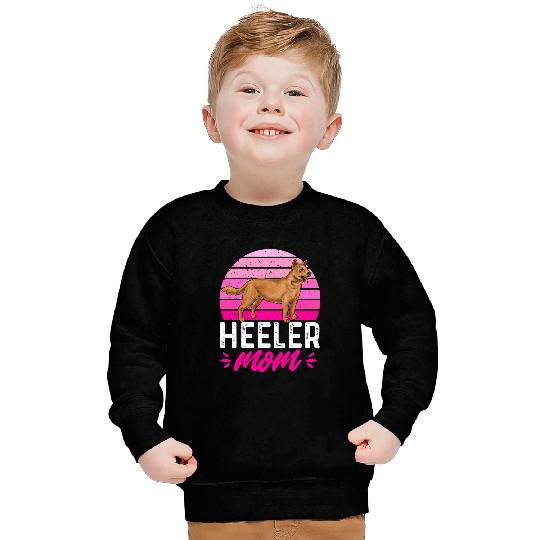 Red Heeler Mom Australian Cattle Dog Mom Sweatshirts