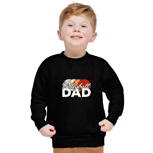 Volleyball Dad Daddy Cool Fathers Day Men Novelty Sweatshirts