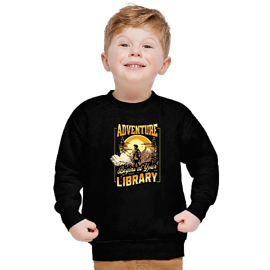 Summer Reading Program 2024 Adventure Begins at Your Library 213 Sweatshirts