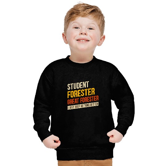 vintages Funny Forestry Student Great Forester Sweatshirts