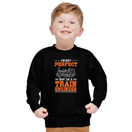 Train Engineer Job Locomotive Handler Railroad Engine Driver Sweatshirts