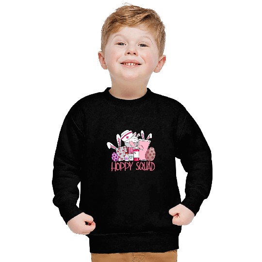 Hoppy nurses Squad nurses Easter Easter nurses Scrubs Student Sweatshirts