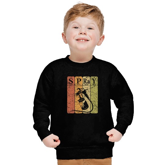 Car Painter Spray Periodic Table Elements Auto Body Painter 6 Sweatshirts