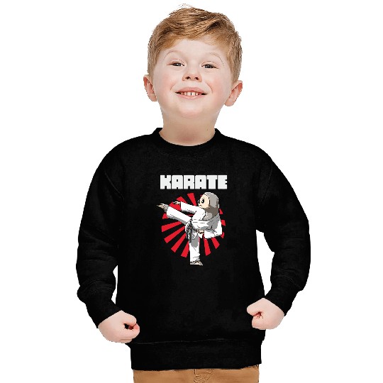 Funny Sloth Karate Sweatshirts