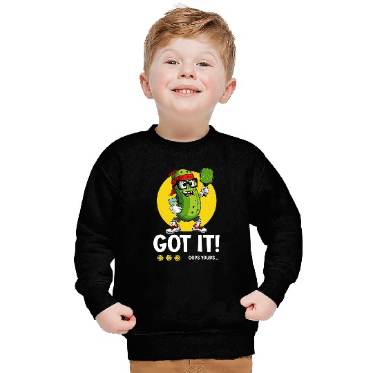 Groovy Pickleball Got It Oops Yours Paddleball Pickleball Sweatshirts