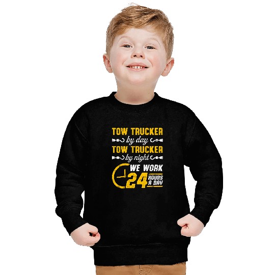 Tow Trucker Tow Truck Driver Tow Operator Breakdown Truck 19 Sweatshirts