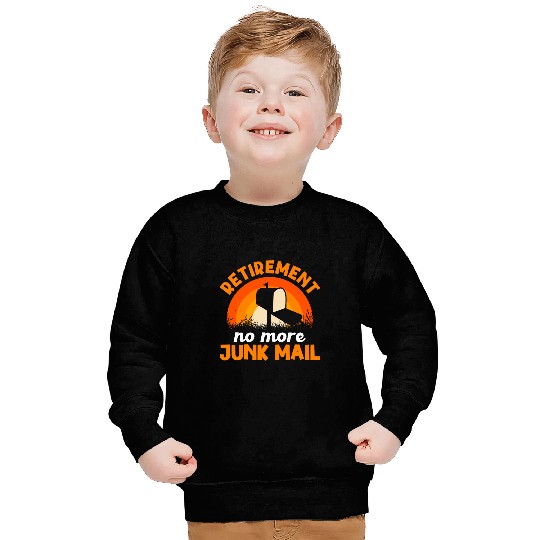 Retired Postal Worker vintages Retirement Retro Mailman Post 3 Sweatshirts