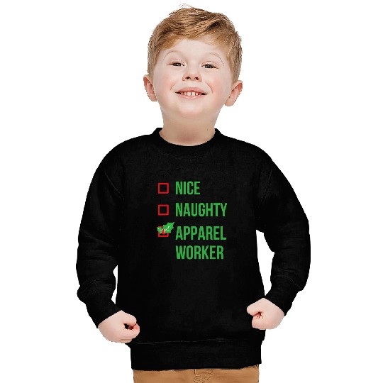 Apparel Worker Funny Pajama Christmas Gift Sweatshirts