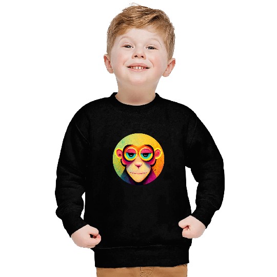 Funky Munky Space Pilot Monkey Sweatshirts