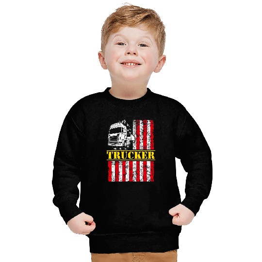 Trucker Funny Truck Driver 46 Sweatshirts