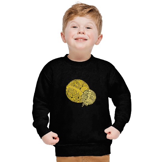 Funny knitting wool ball knitting fans Sweatshirts