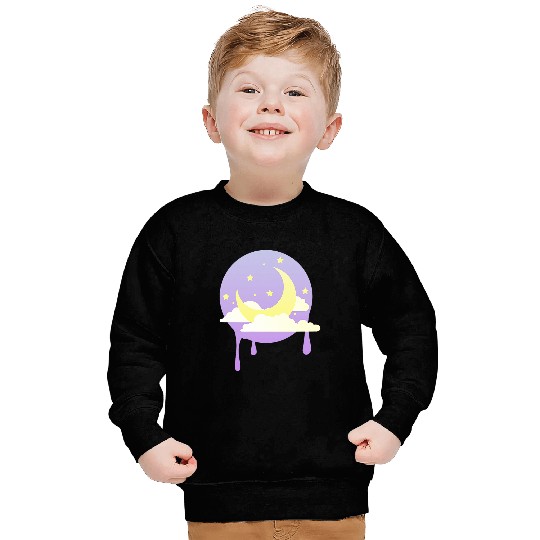 Pastel Moon Kawaii Pastel Goth Sweatshirts