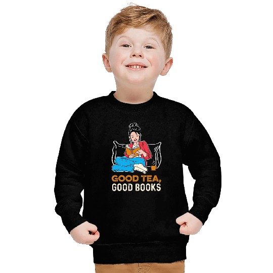 Good Tea Book Lover Sweatshirts