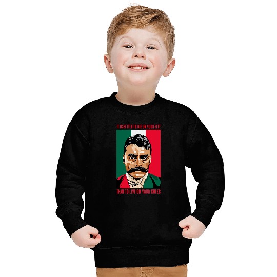 Emiliano Zapata Mexico History Icon Sweatshirts