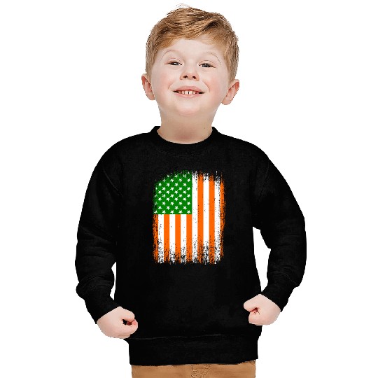 Irish American Flag Sweatshirts