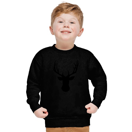 Aesthetic Deer Head Sweatshirts