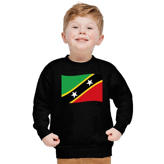 Flag Saint Kitts and Nevis Sweatshirts