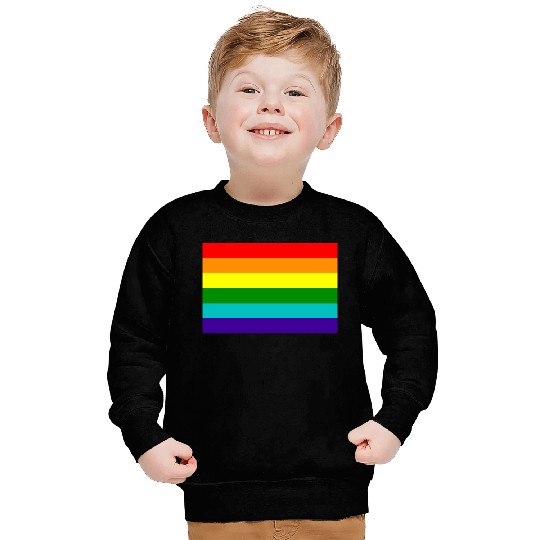 Gay pride rainbow flag Sweatshirts