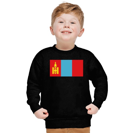 flag mongolia Sweatshirts