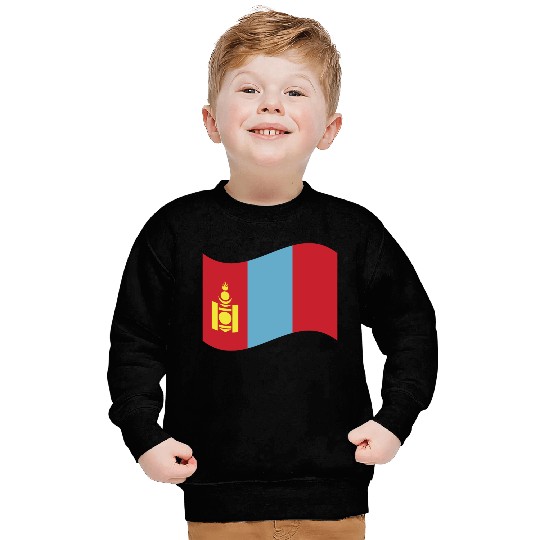 flag mongolia Sweatshirts